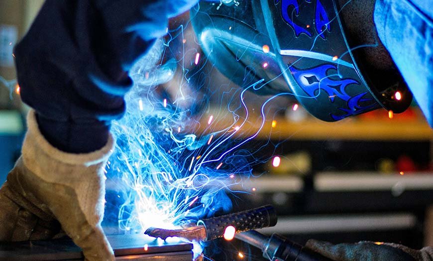 Person Welding Person Welding